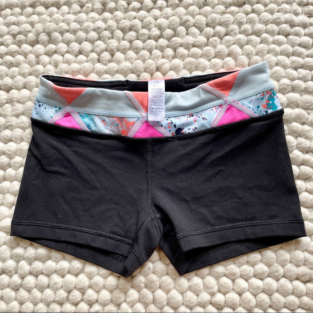 LULULEMON IVIVVA short shorts